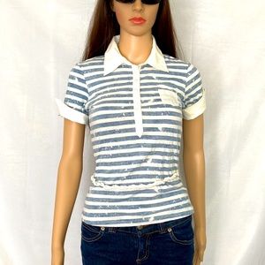 Guess Navy Sailor Shirt